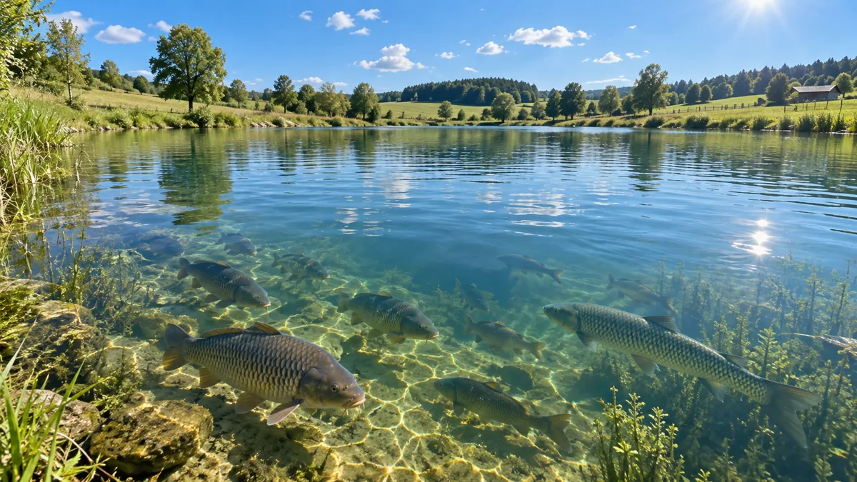 Живая рыба для пруда в Белгороде — доставка и продажа